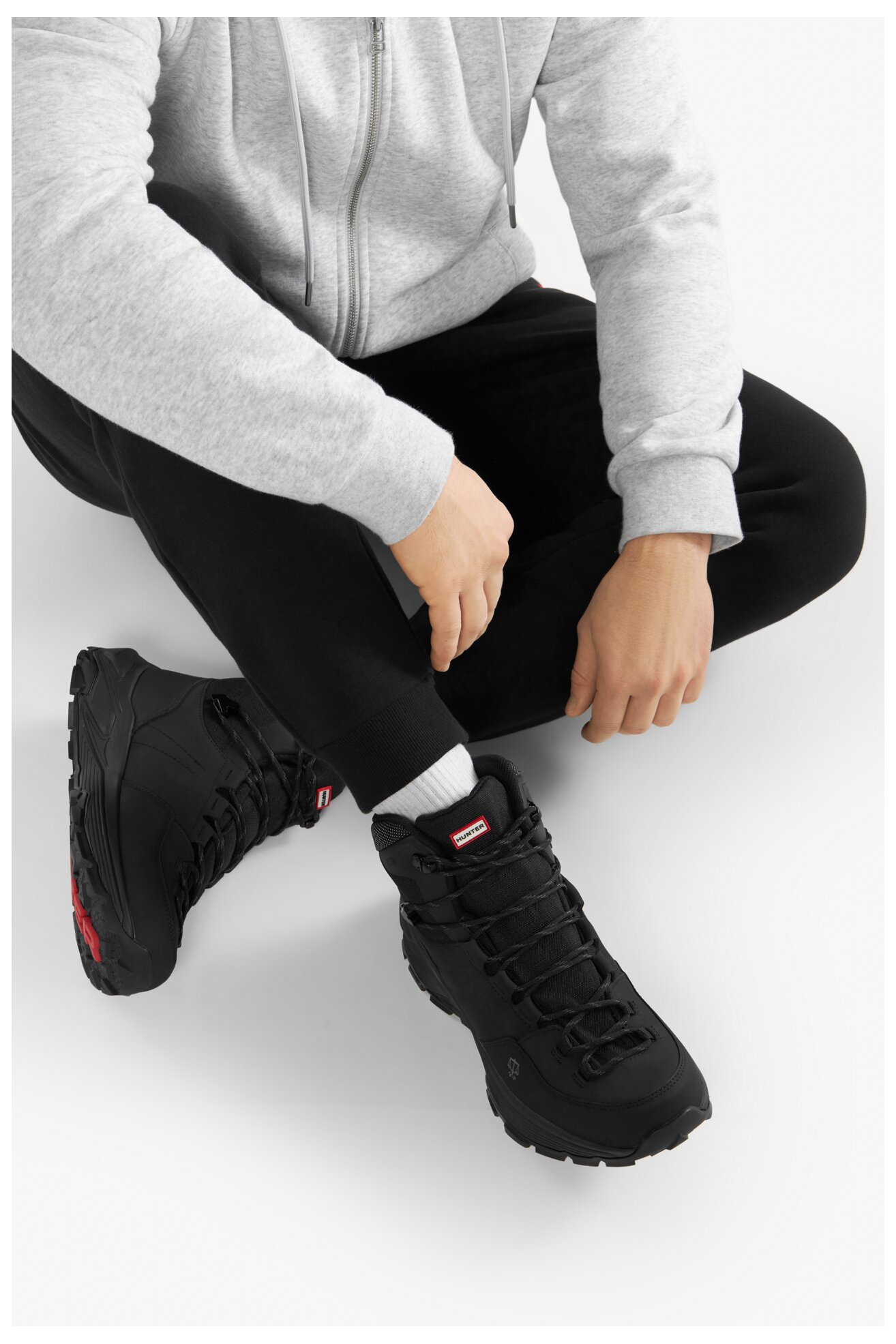 Csizma HUNTER H1-061 FEKETE