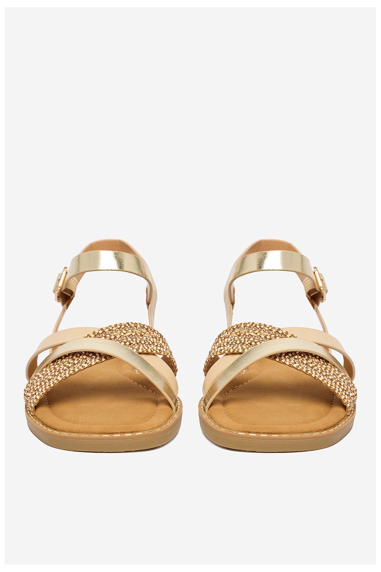 Sandały Jenny CEO-M-F9011-YLD Beżowy