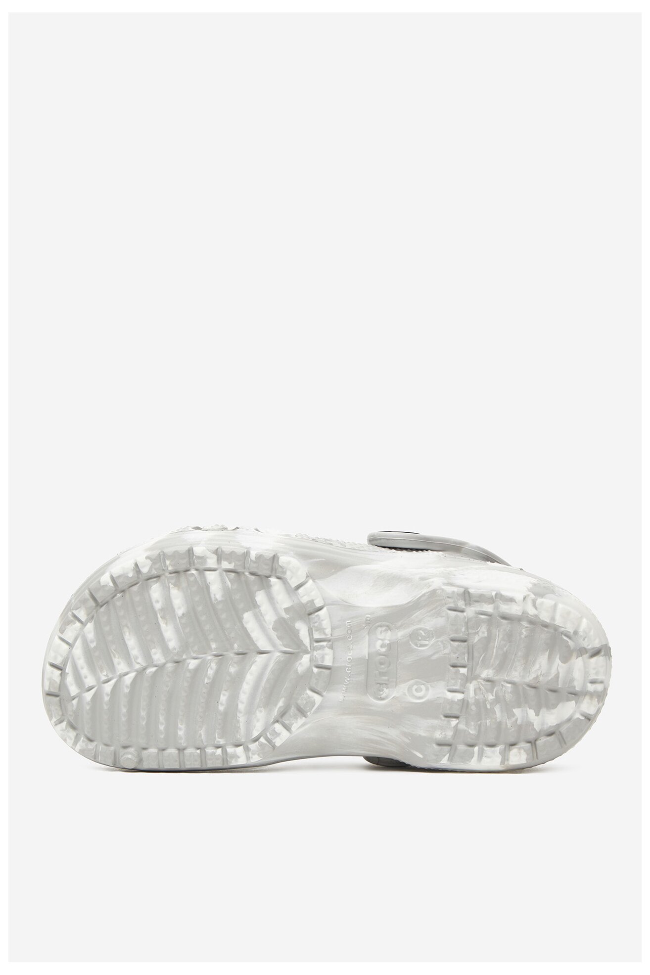 Klapki basenowe Crocs C-BAYA CLOG K 207016-1FS Szary