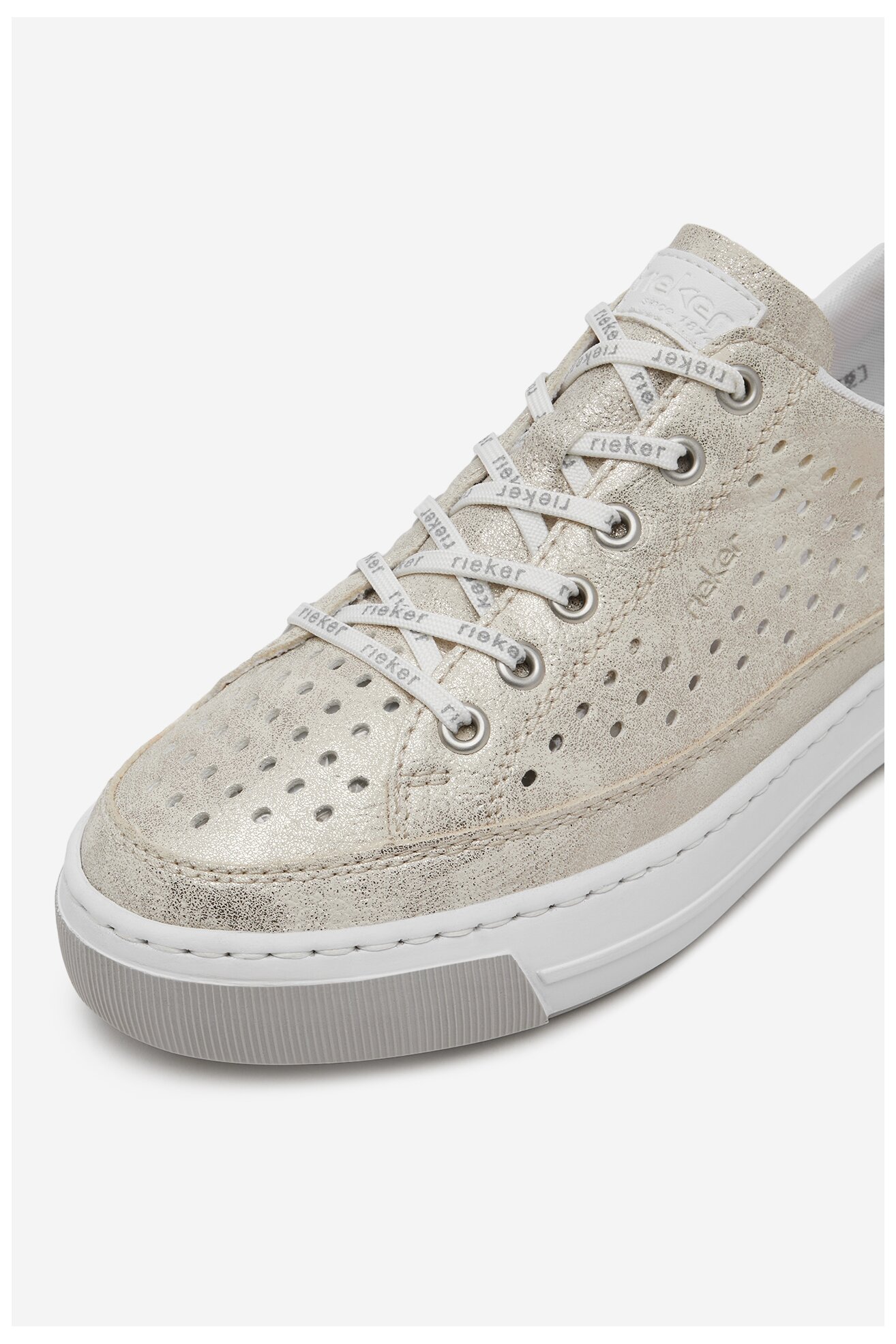 Sneakers Rieker CEO-L8849-60 Beżowy jasny