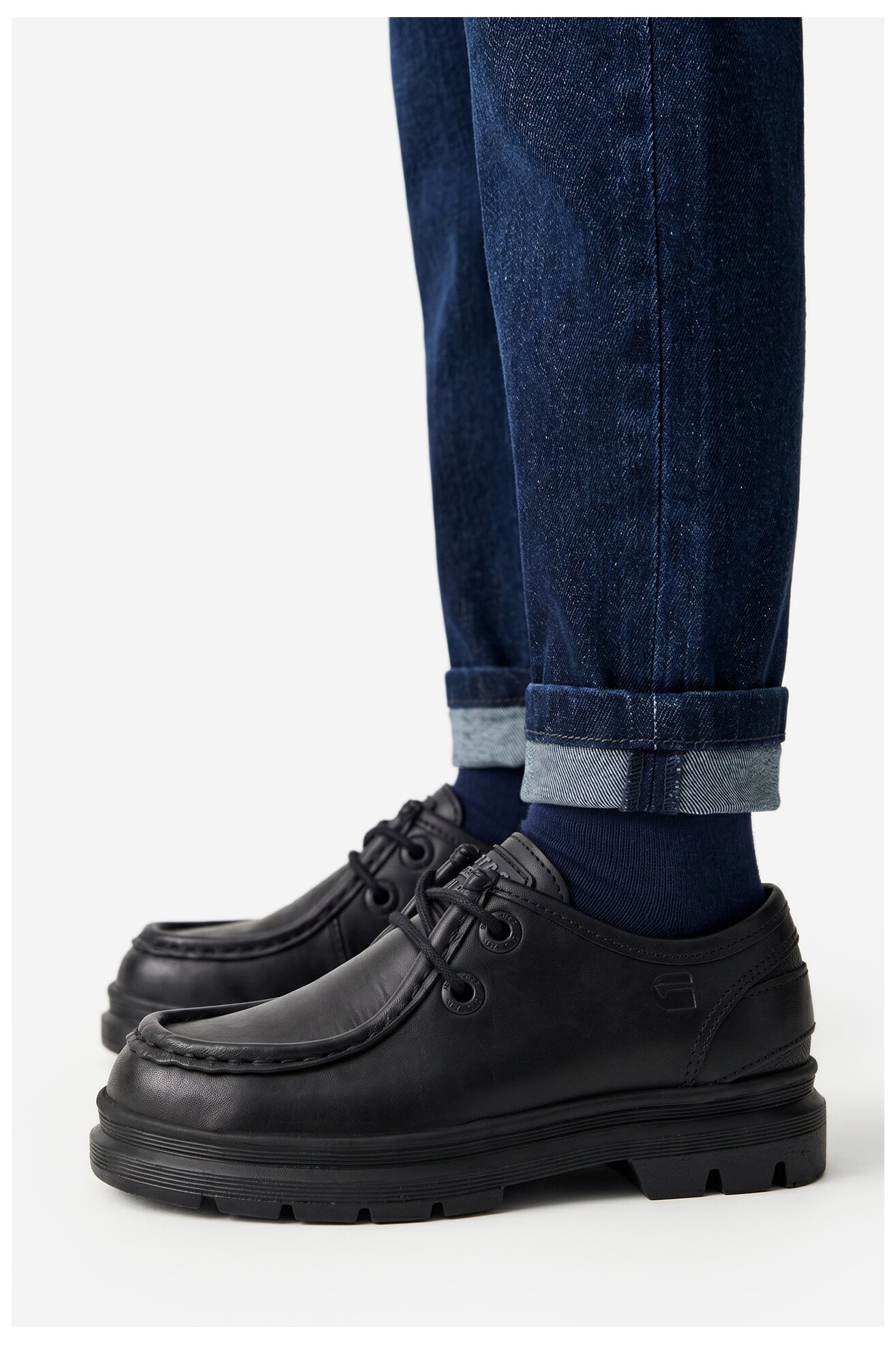 Напівчеревик G-STAR RAW EO-CI12-HUMMER-05 ЧОРНИЙ