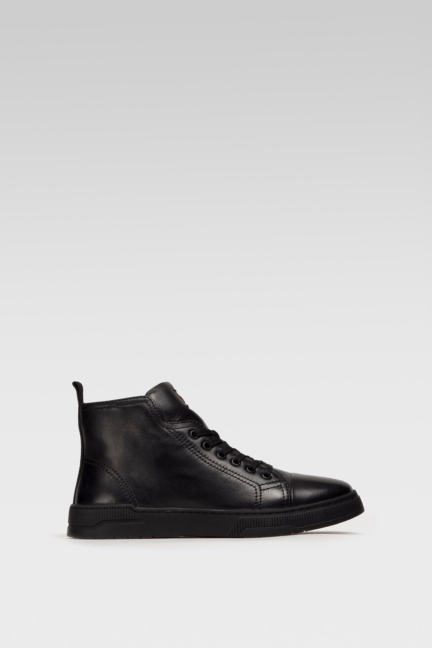 
                Lasocki - Trampki skórzane - 5904862222806