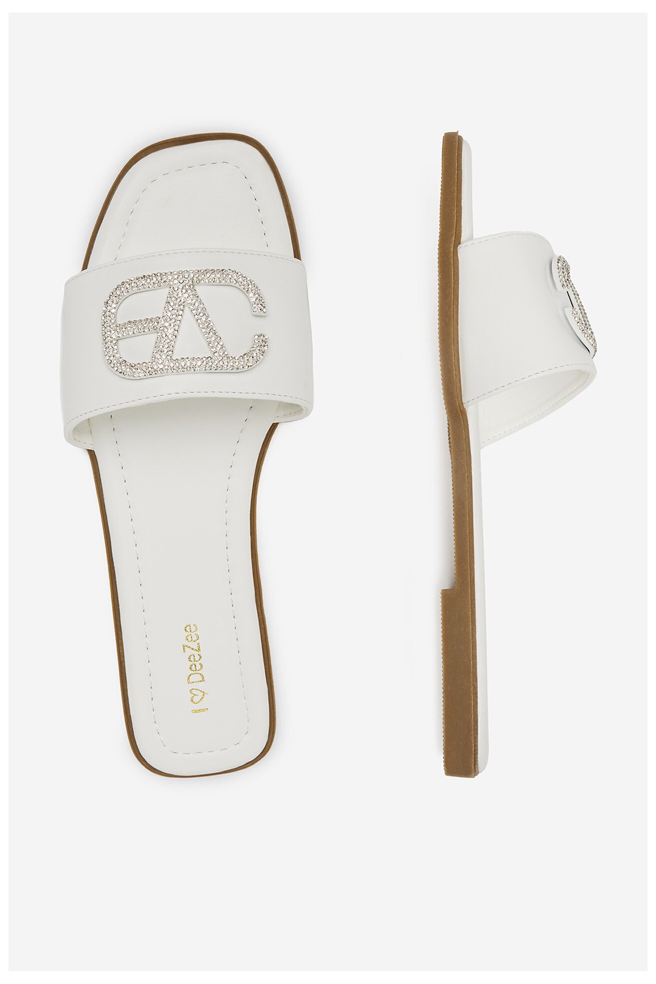 Șlapi DeeZee Q877-44 ALB