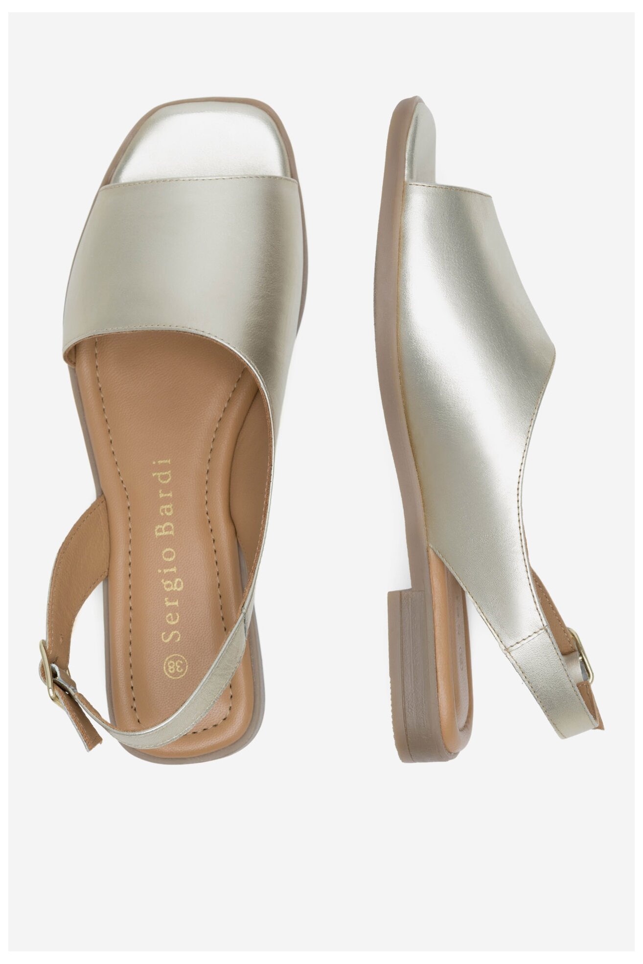 Сандали Sergio Bardi WI16-D1033-01SB ЗЛАТИСТ