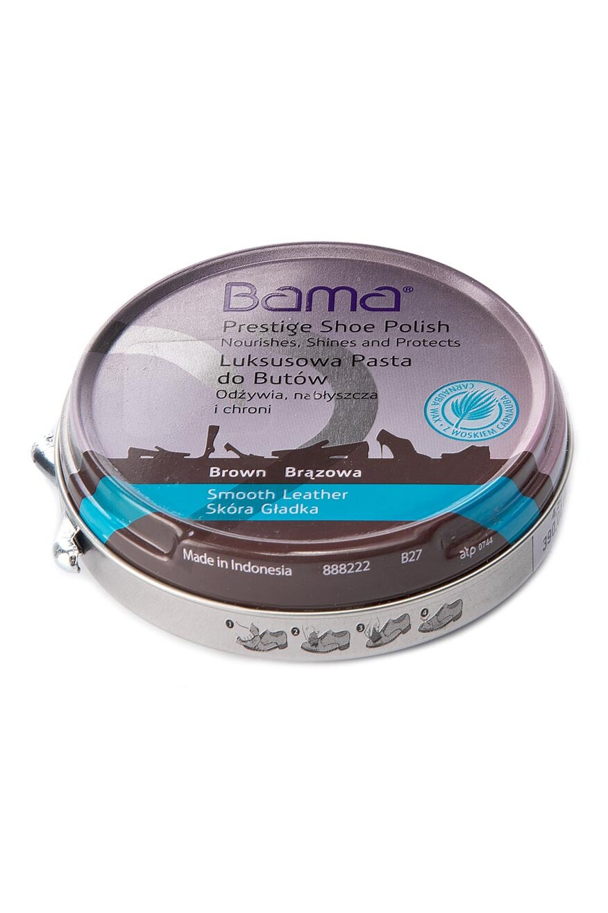 
                BAMA - Pasta do obuwia do skór licowych brązowa - 4053201011562