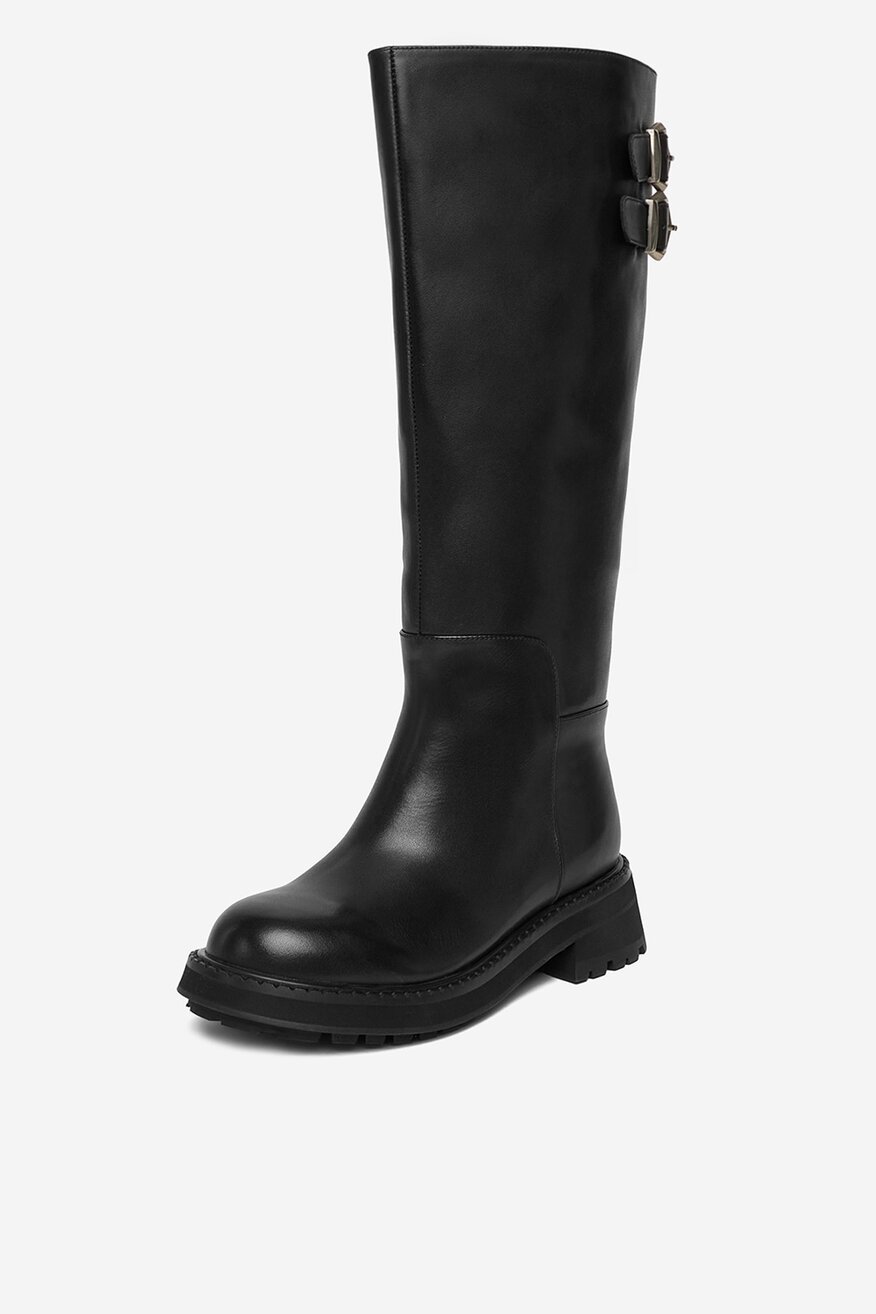 Badura - Kozaki skórzane - 5906751419441