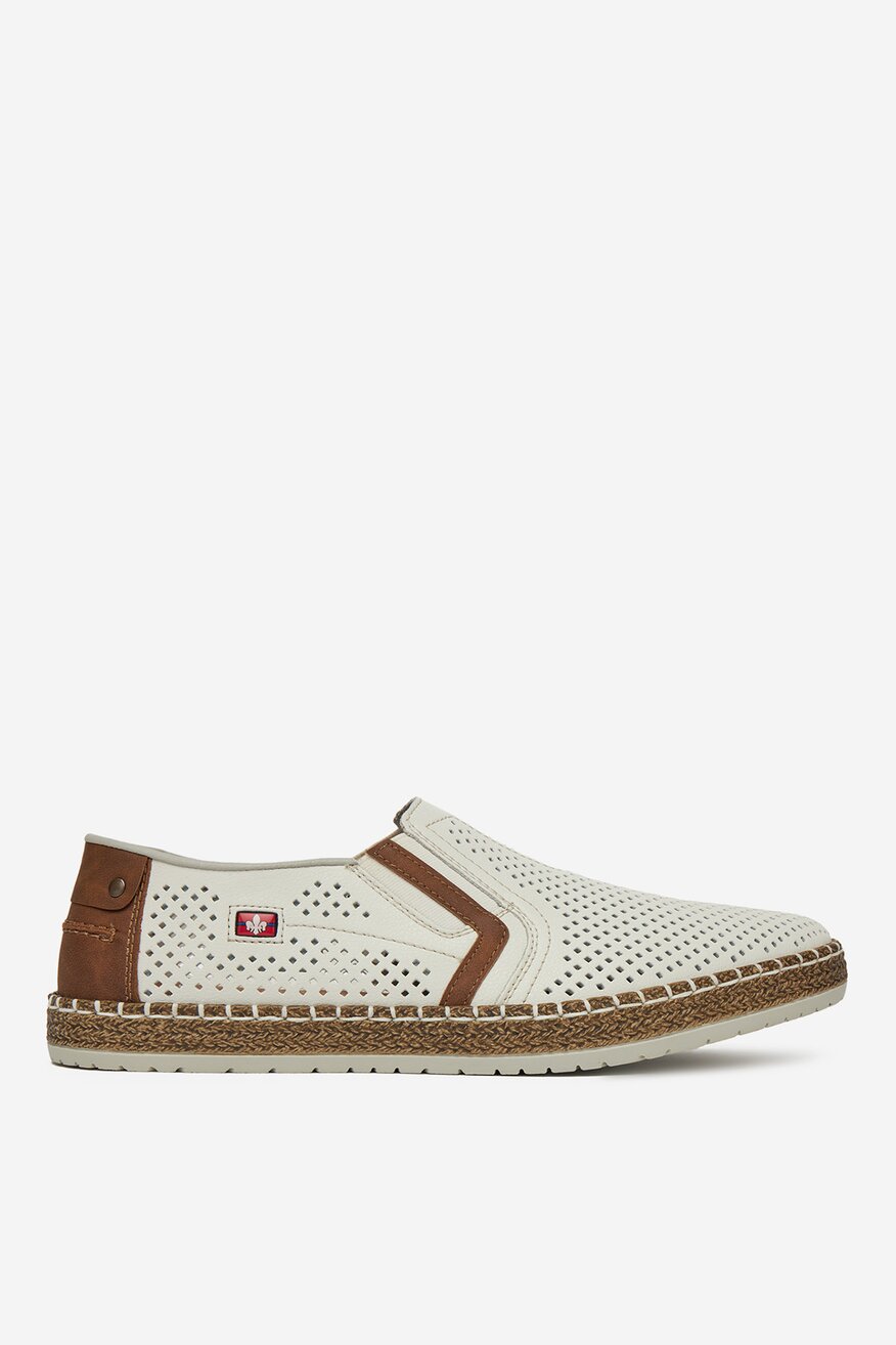 Rieker - Espadryle skórzane - 2230078392433