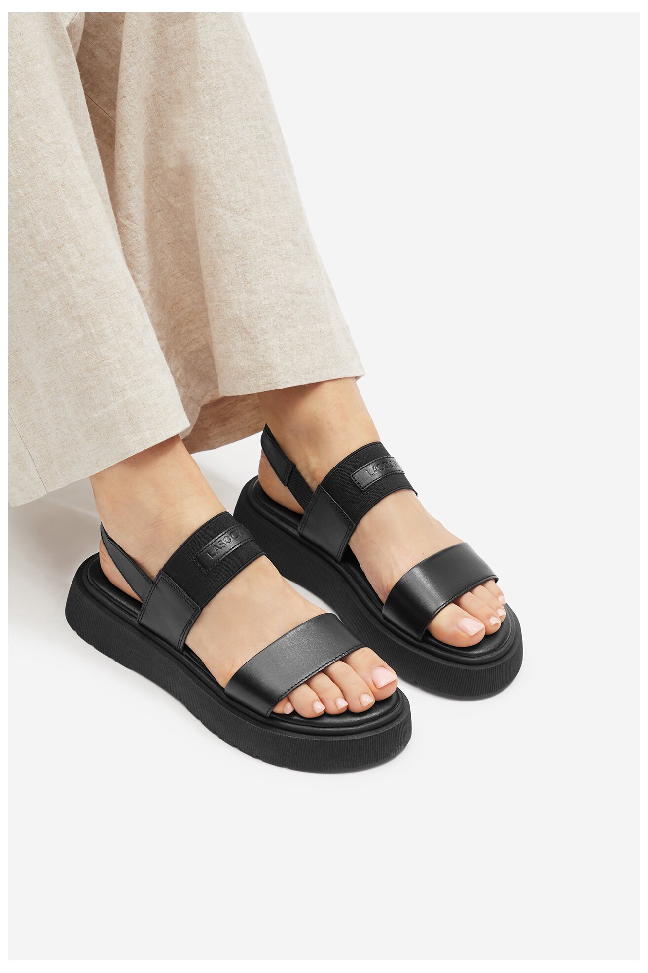 Szandál Lasocki GRD-BN1925-04 FEKETE