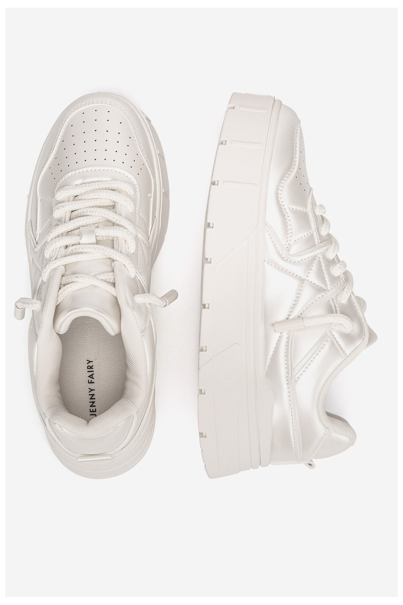 Sneakers Jenny Fairy LZ0719-04 Kremowy