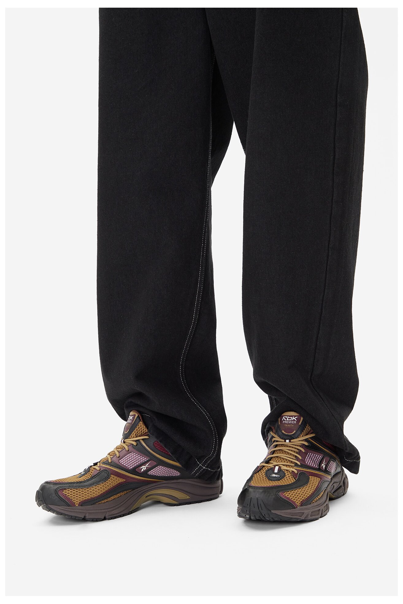 Obuwie sportowe Reebok CEOSS-PREMIER TRINITY 100230888 Brązowy