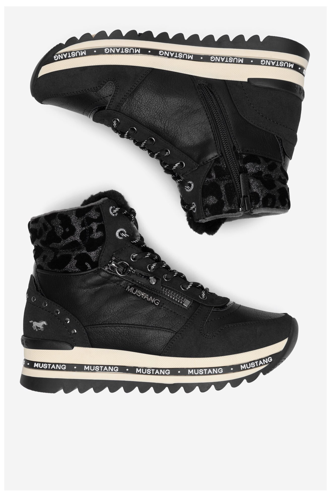 Боти Mustang 1364-503 ЧЕРЕН