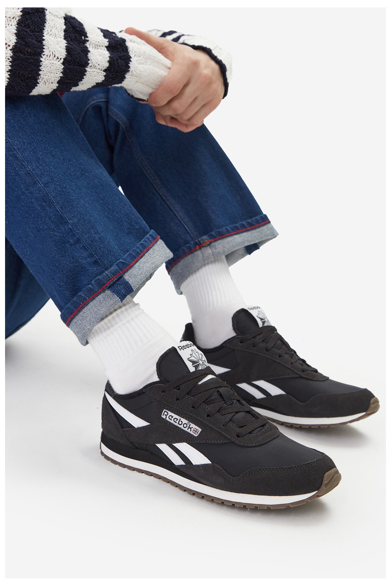 Спортни обувки Reebok EO-CLASSIC AZ 100239547 ЧЕРЕН