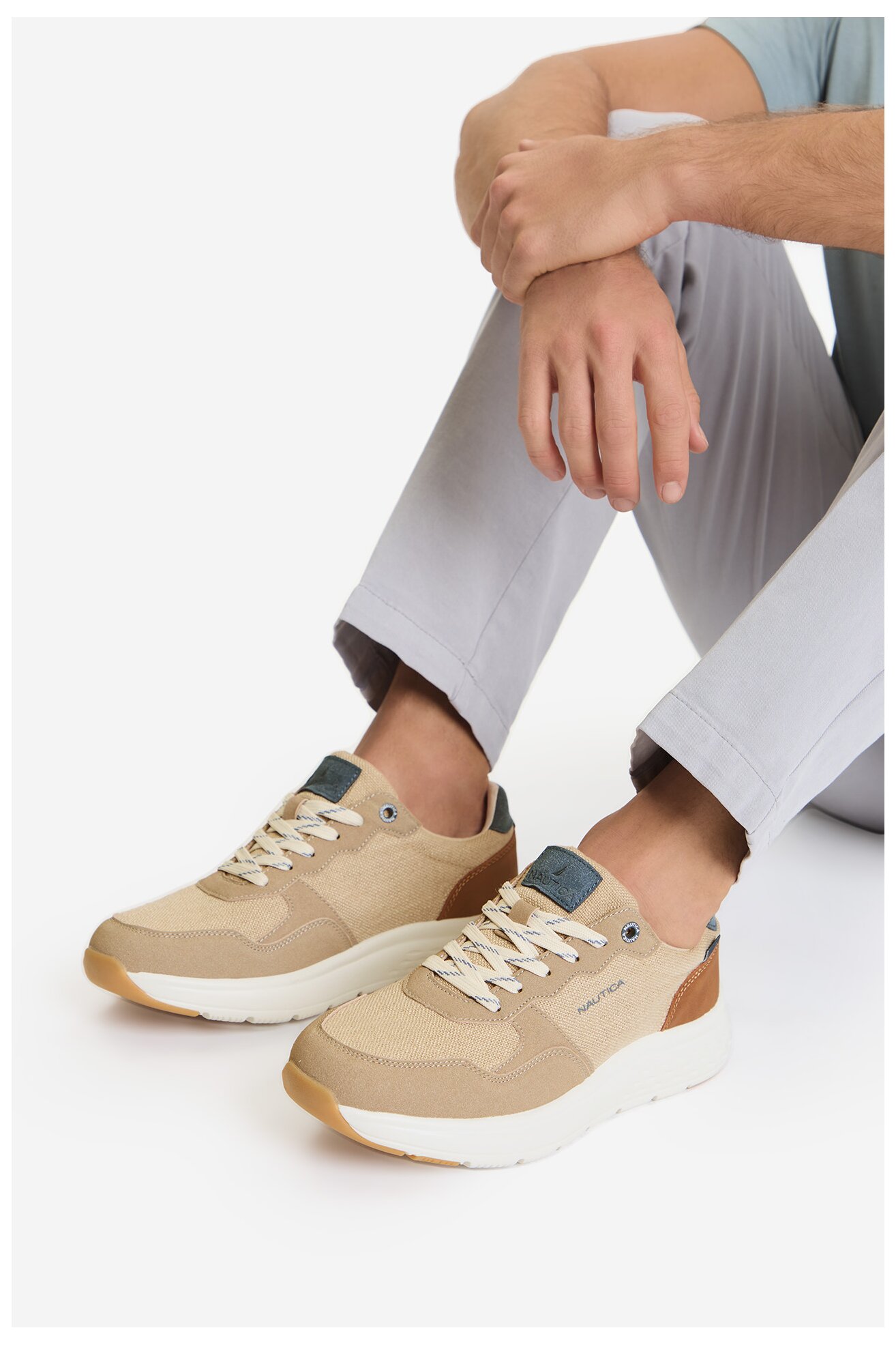 Sneakers NAUTICA CWBEO-BASILIO-01 Beżowy