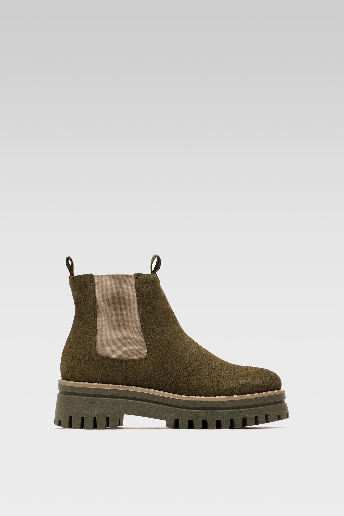 Botki Lasocki T321 Khaki