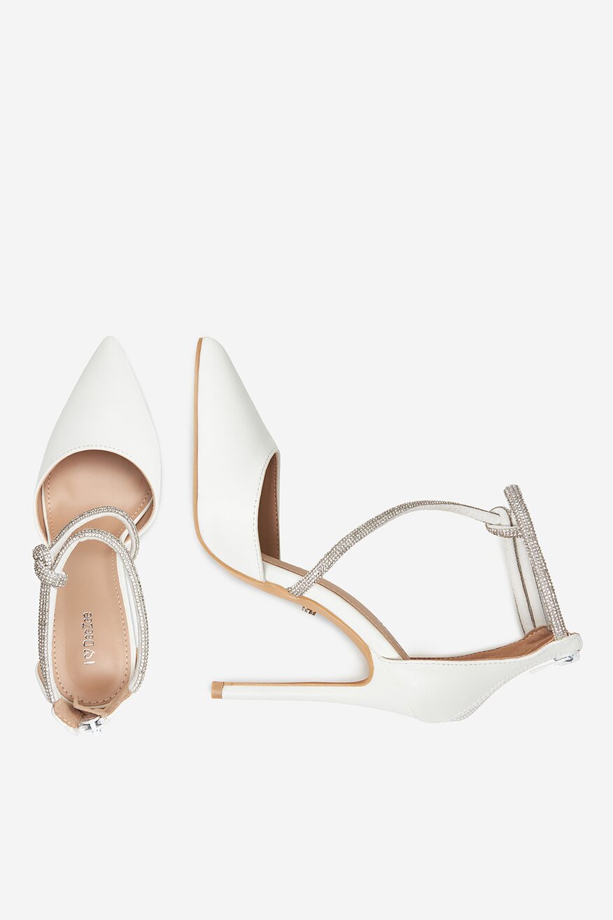 
                Елегантни обувки DeeZee БЯЛ - 5906751108819