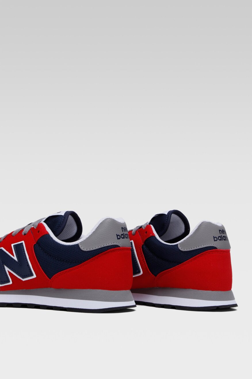 
                New Balance - Obuwie sportowe czerwone sznurowane - 5903698452869