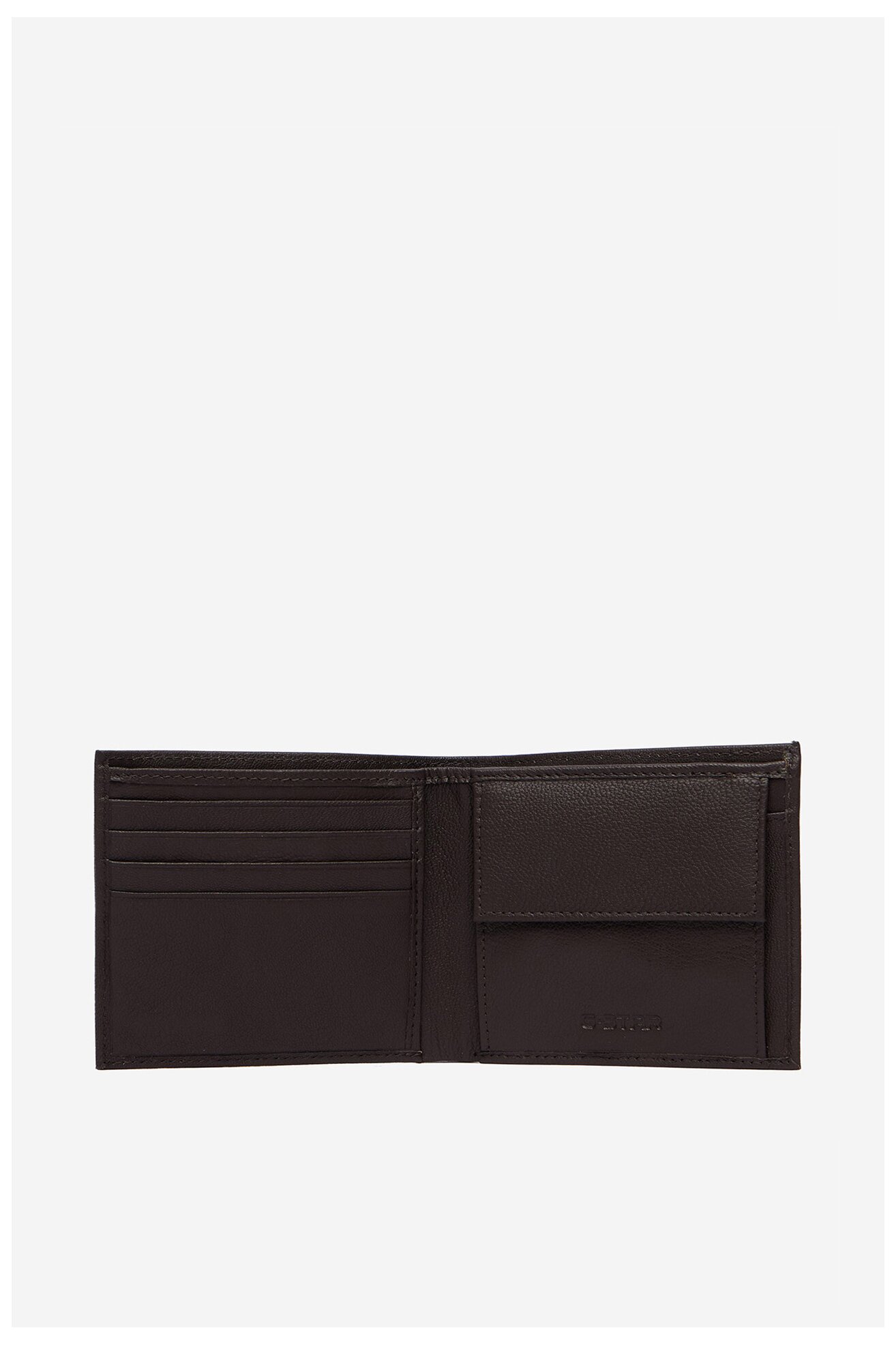 Portfel męski G-STAR RAW HP-LEO-1-GOAT Brązowy ciemny