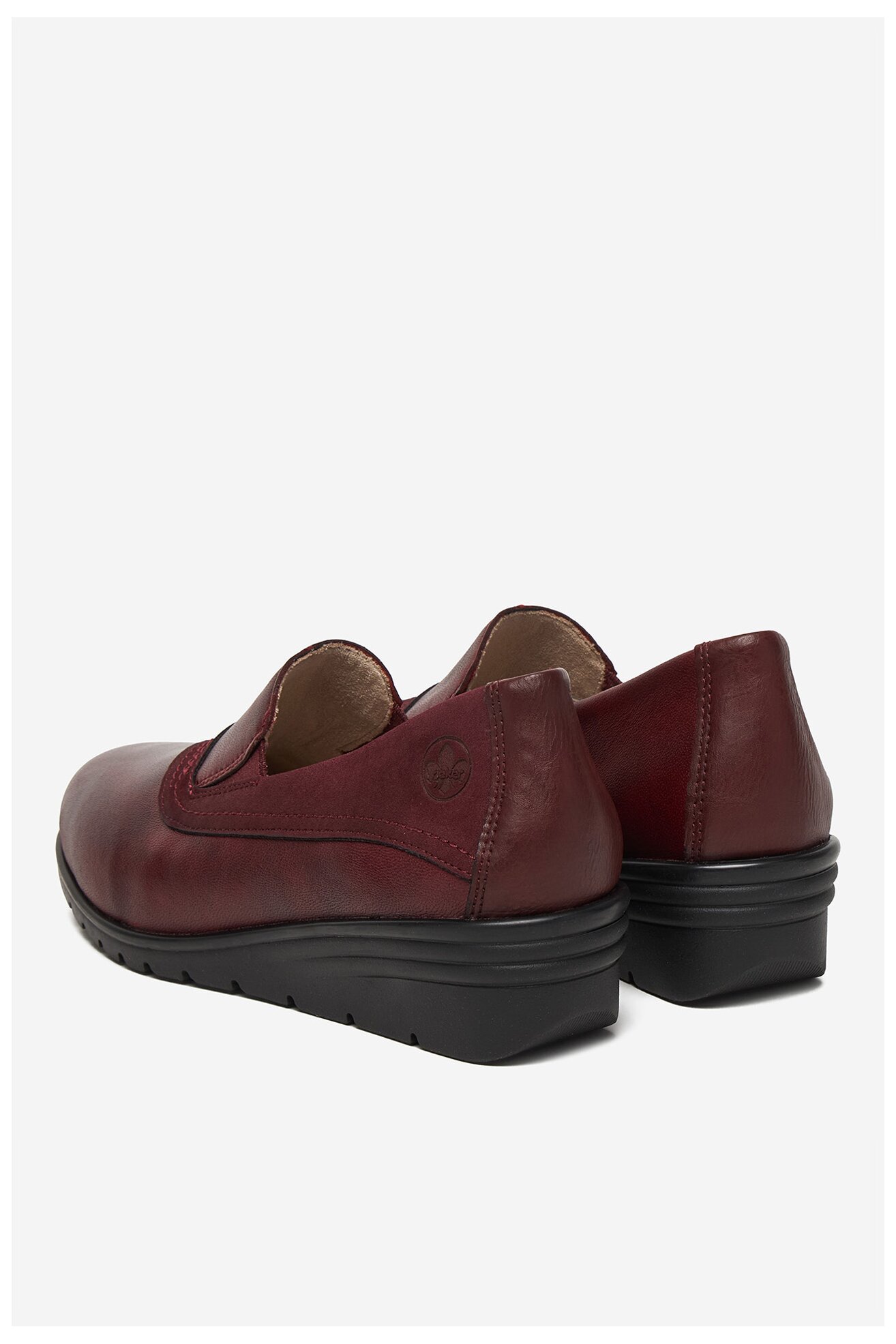 Половинки обувки Rieker CEO-L5356-35 БОРДО
