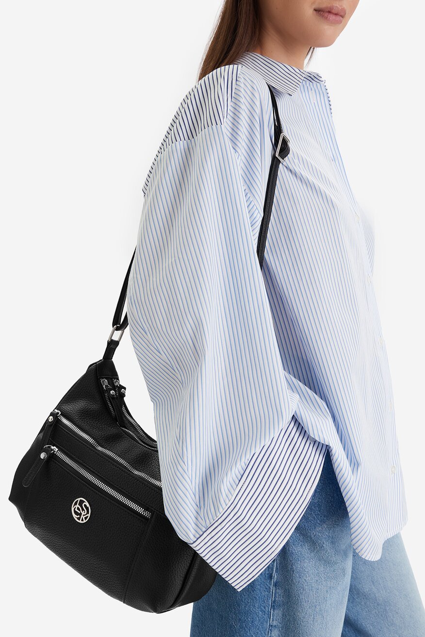 Дамска чанта Lasocki ЧЕРЕН - 5906751553718