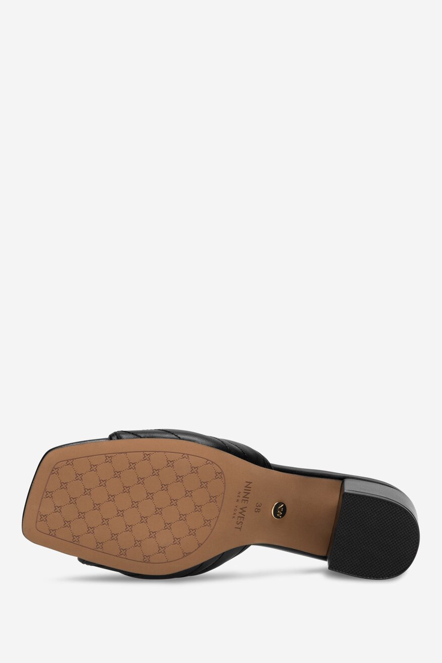 
                NINE WEST - Klapki na obcasie - 5905588564188