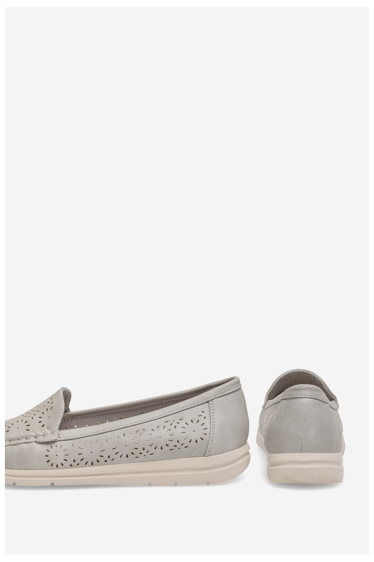 Mokaszin Clara Barson KFB22SH002 SZÜRKE