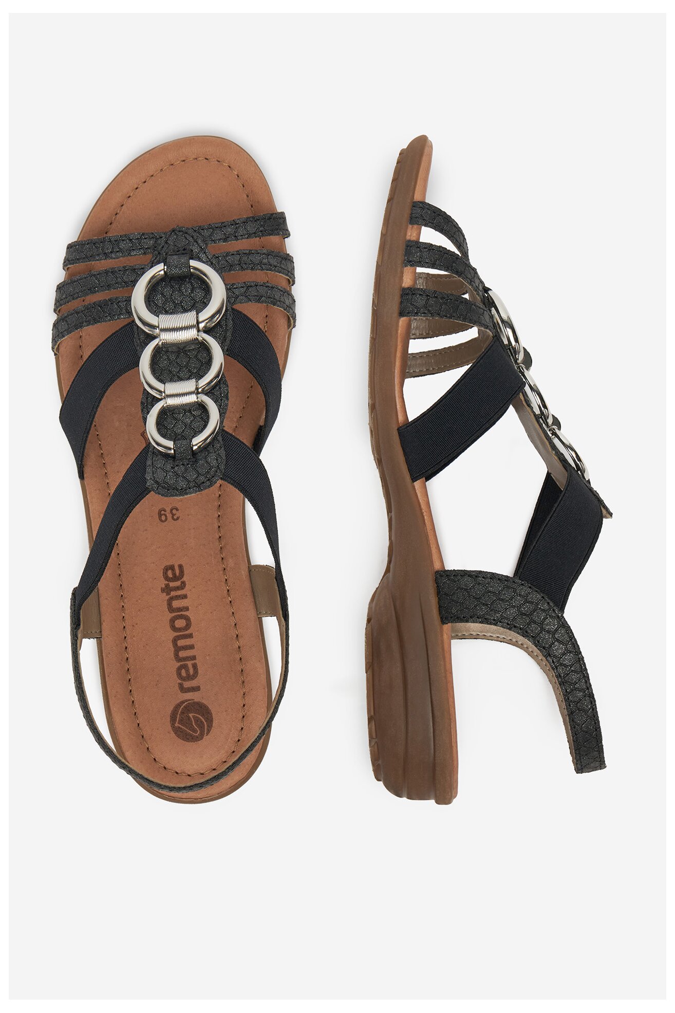 Сандали Remonte R3605-45 СИВ