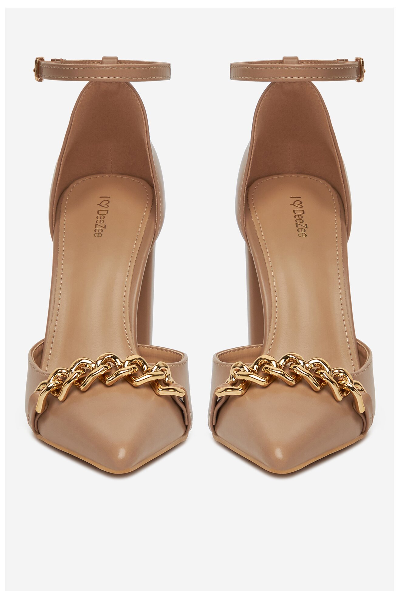 Елегантни обувки DeeZee HT93996-A5 БЕЖОВ