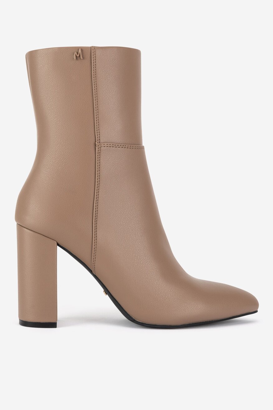 
                Mexx - Botki ocieplane na słupku - 5905588894650