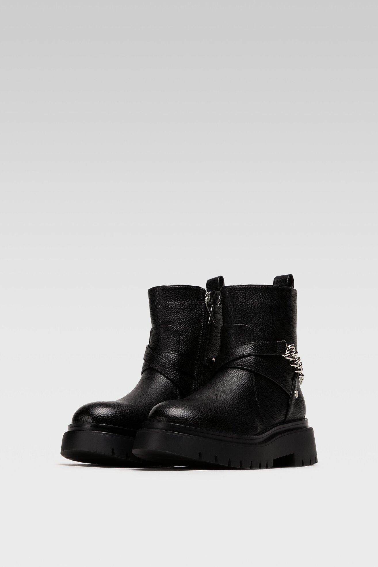 Botki DeeZee H13116-2 Czarny