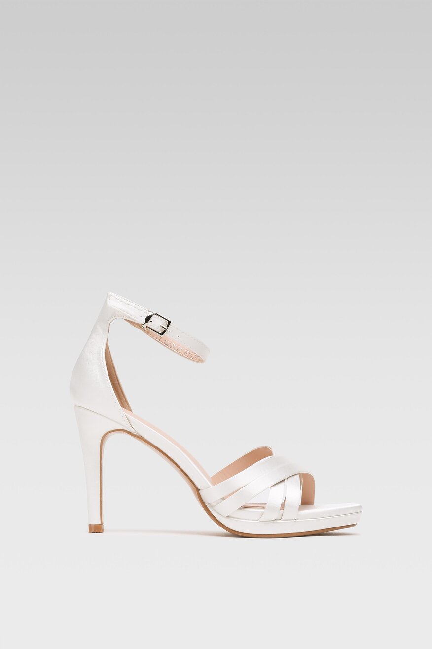 Jenny Fairy - Sandały białe - 5904862734729