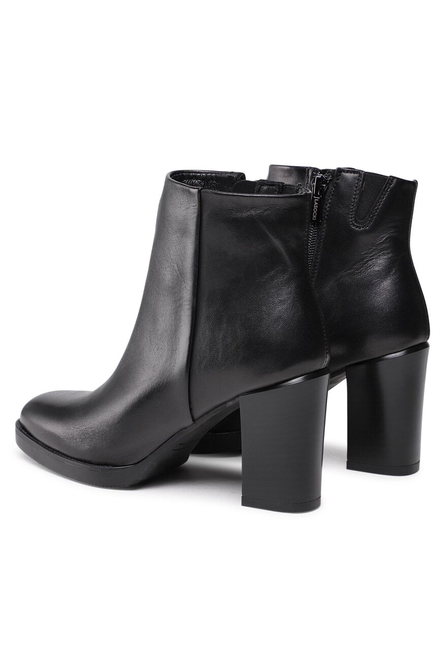 
                Lasocki - Skórzane botki czarne - 5904248096298