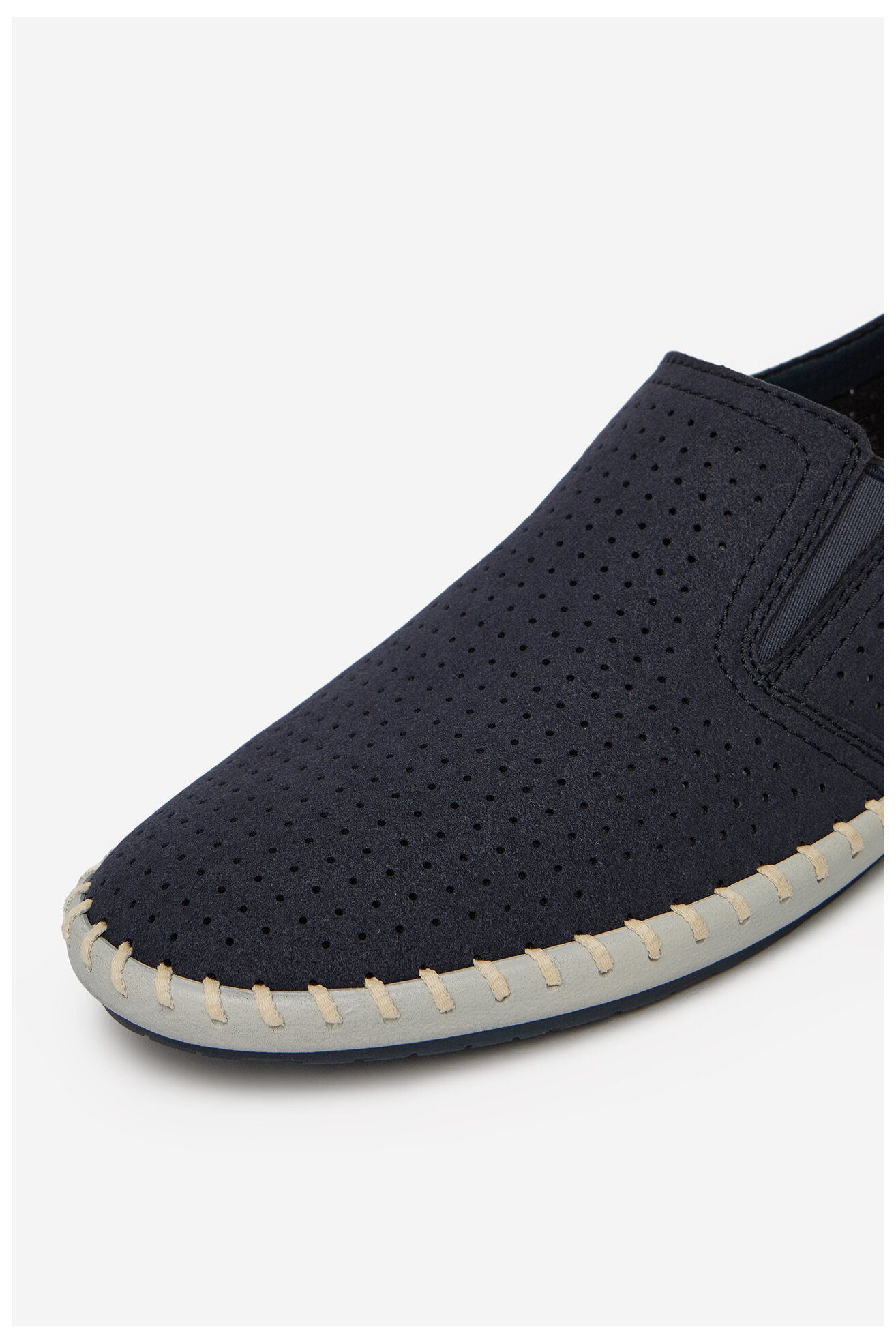 Polobotka Rieker B4555-14 TMAVĚ MODRÁ