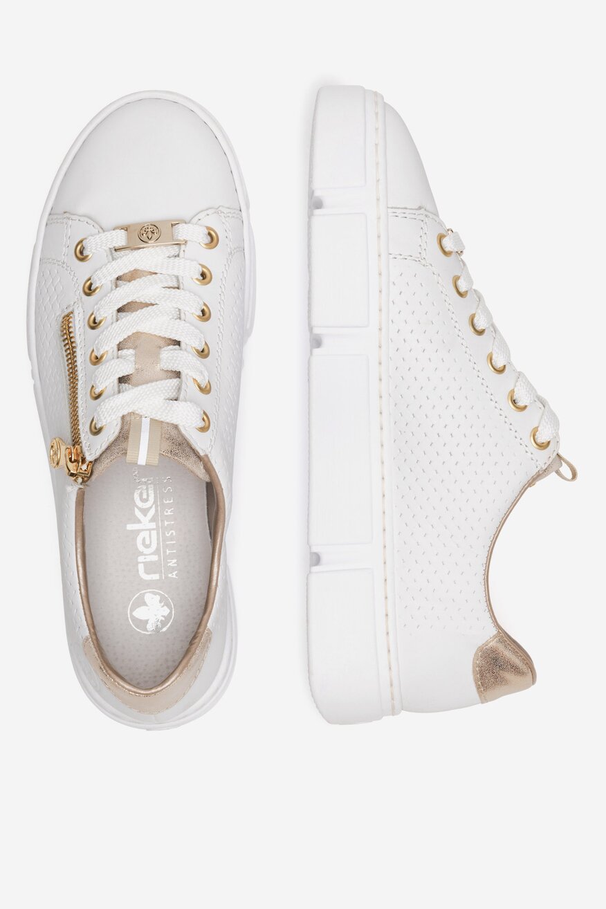 
                Rieker - Sneakersy skórzane - 2230074037598