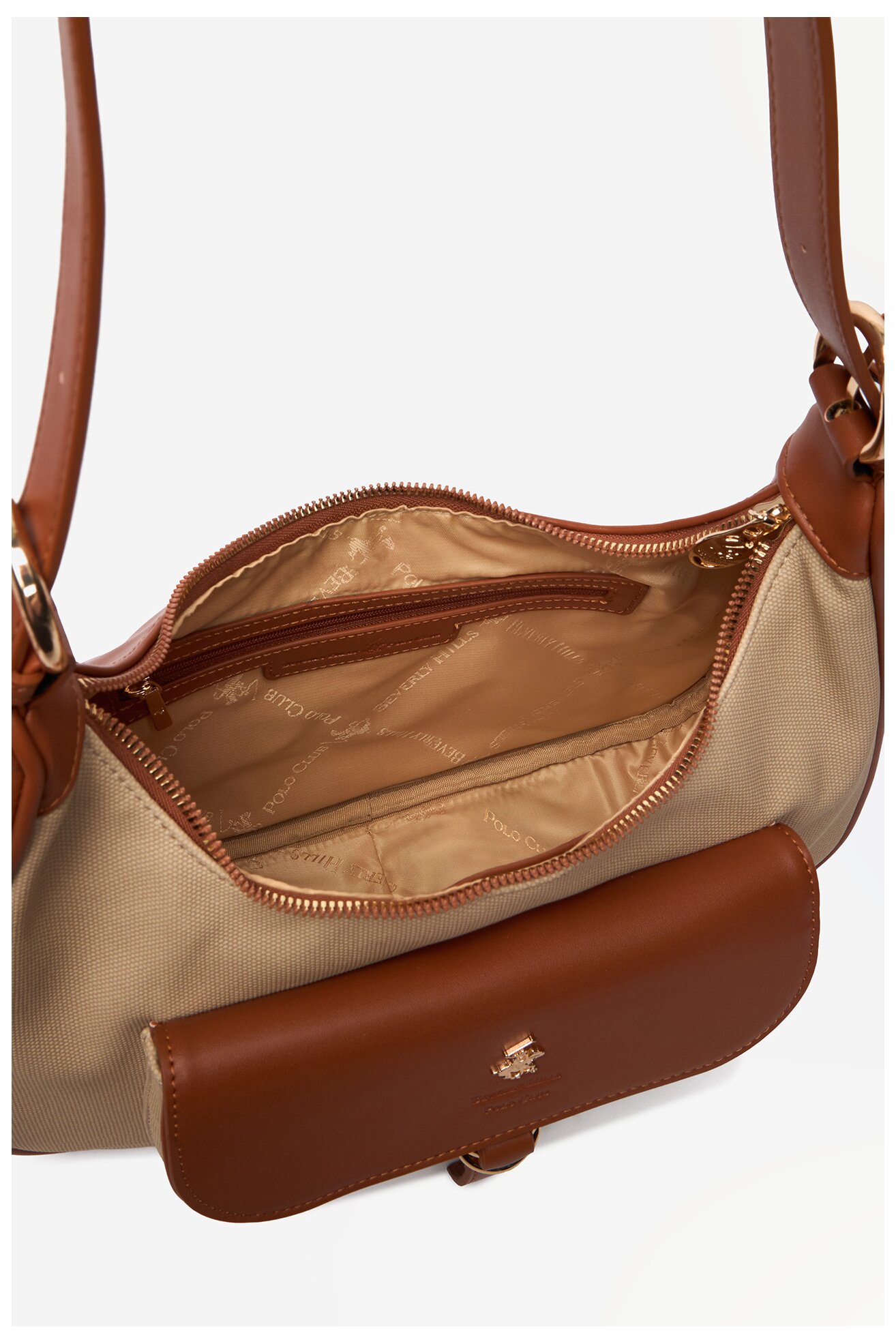 Сумка З Ремінцем Beverly Hills Polo Club CEO-BHPC-C-026-09 ВЕРБЛЮЖИЙ