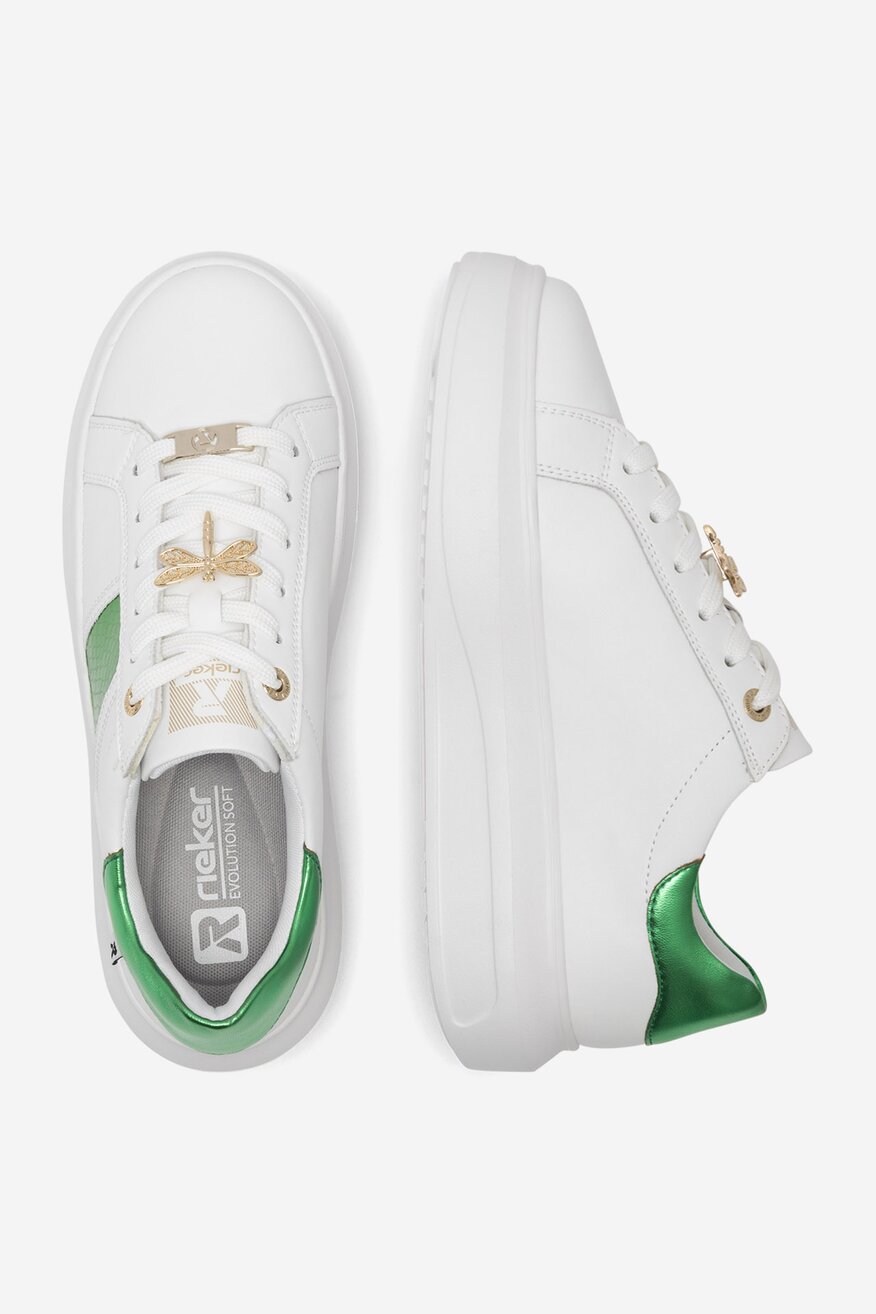 
                Rieker Revolution Lifestyle - Sneakersy skórzane - 5905588234289