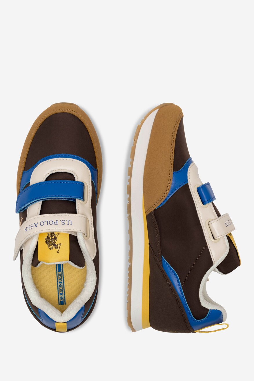 
                Сникърси U.S. POLO ASSN. ТЪМНОКАФЯВ - 5905588414278