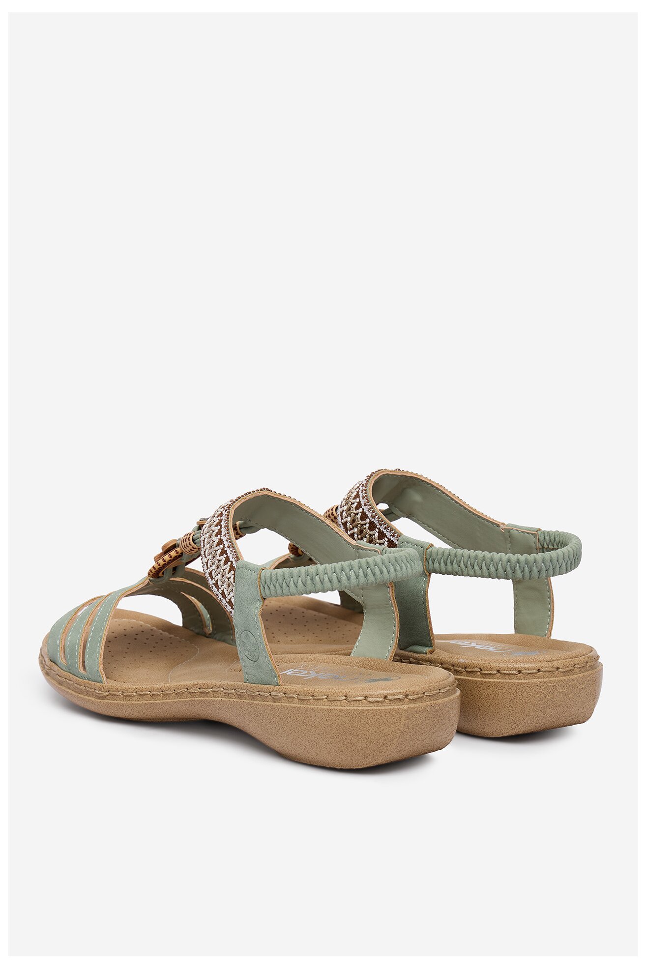 Сандали Rieker CEO-61855-52 СВЕТЛОМАСЛИНЕН