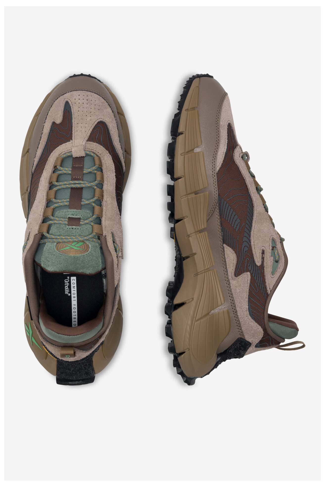 Obuwie sportowe Reebok ZIG KINETICA 2. 100074674 Brązowy