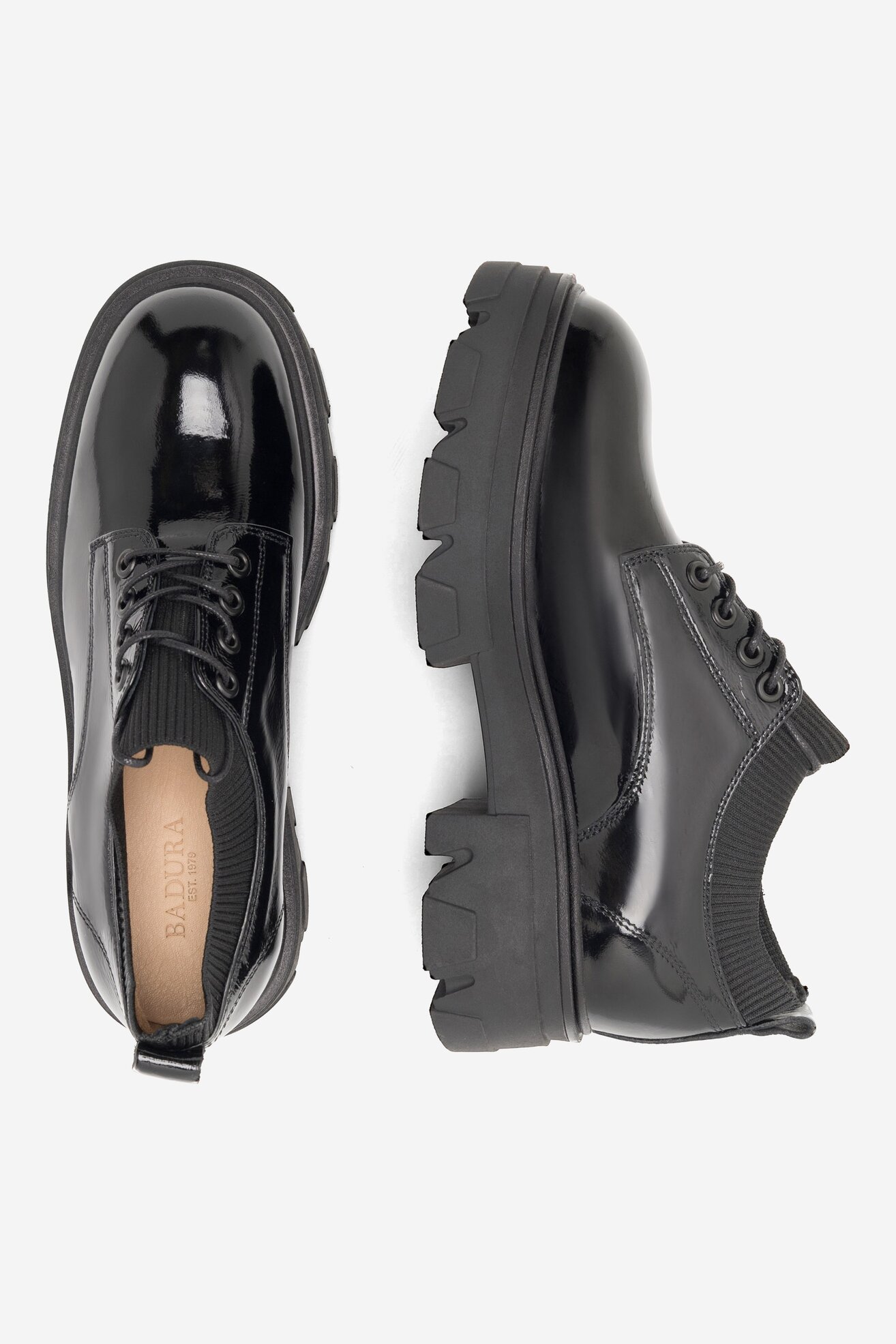 Półbuty Badura WALENCIA-2875 Czarny