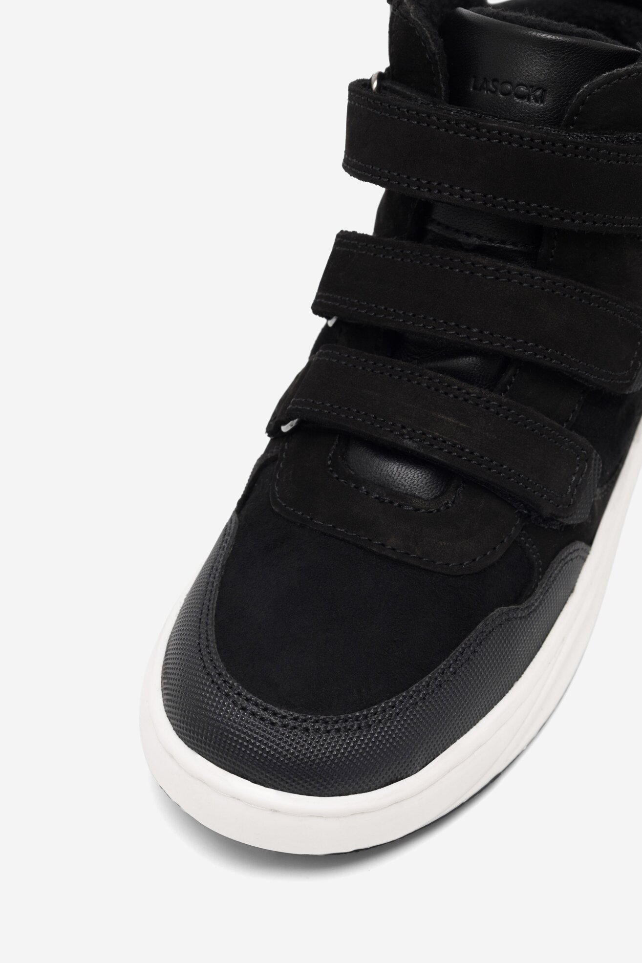 Šněrovací vyšší obuv Lasocki Young HARRY CI12-HARRY-02A ČERNÁ
