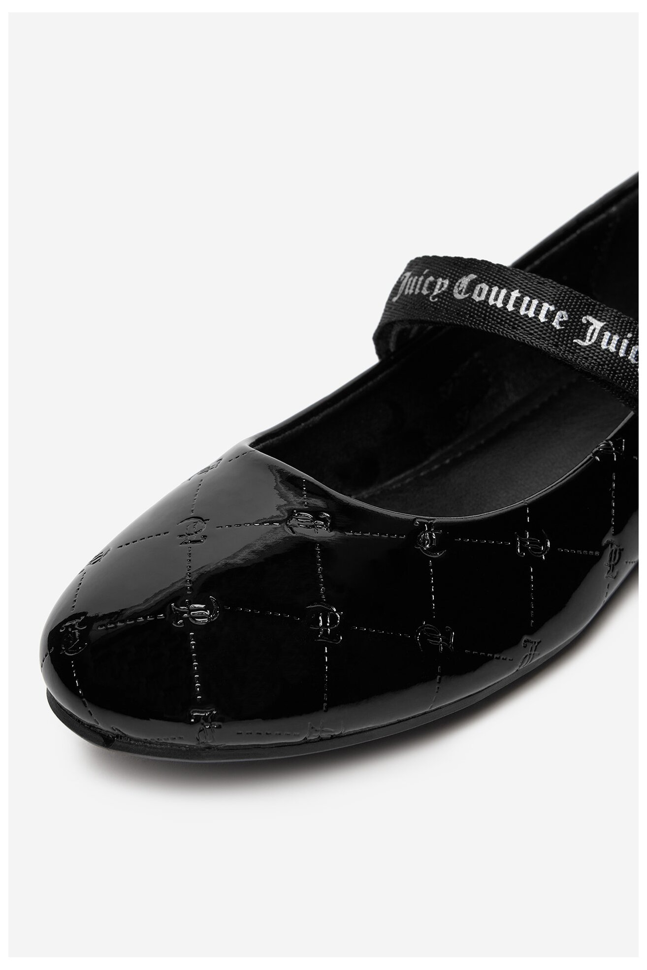 Baleriny Juicy Couture CEO-CS21273-01 Czarny