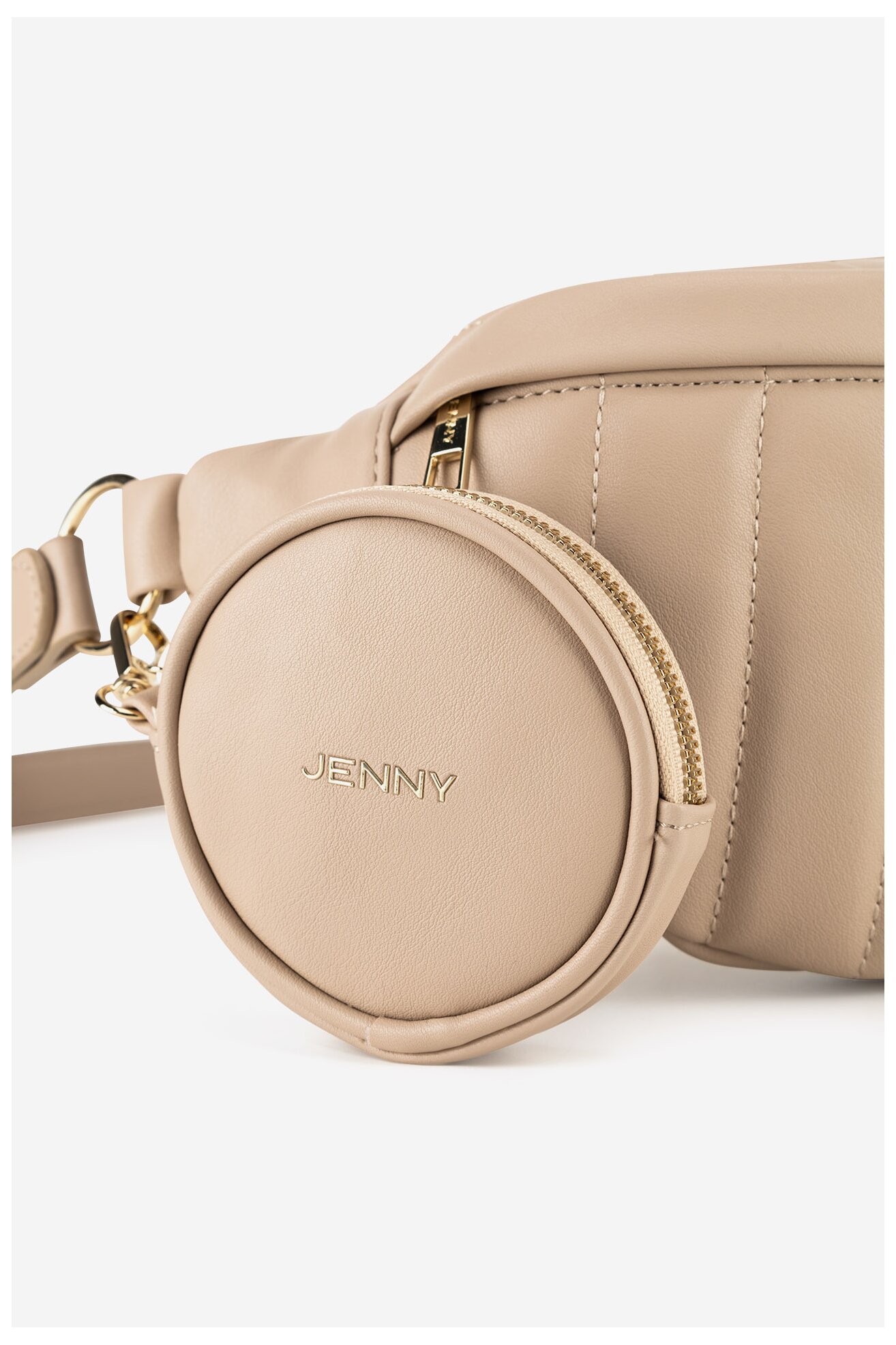 Kabelka Jenny JNY-M-021-07 TMAVĚ BÉŽOVÁ