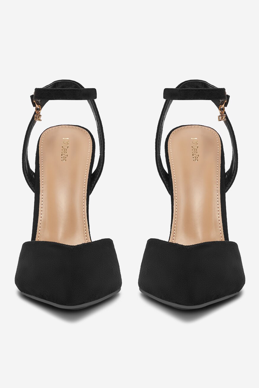 
                Pantofi cu toc DeeZee NEGRU - 5906751108918