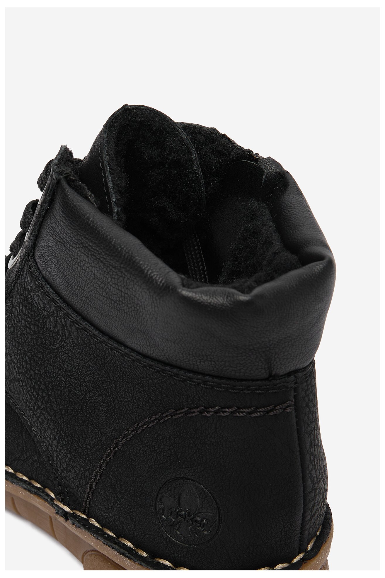 Csizma Rieker 73303-00 FEKETE