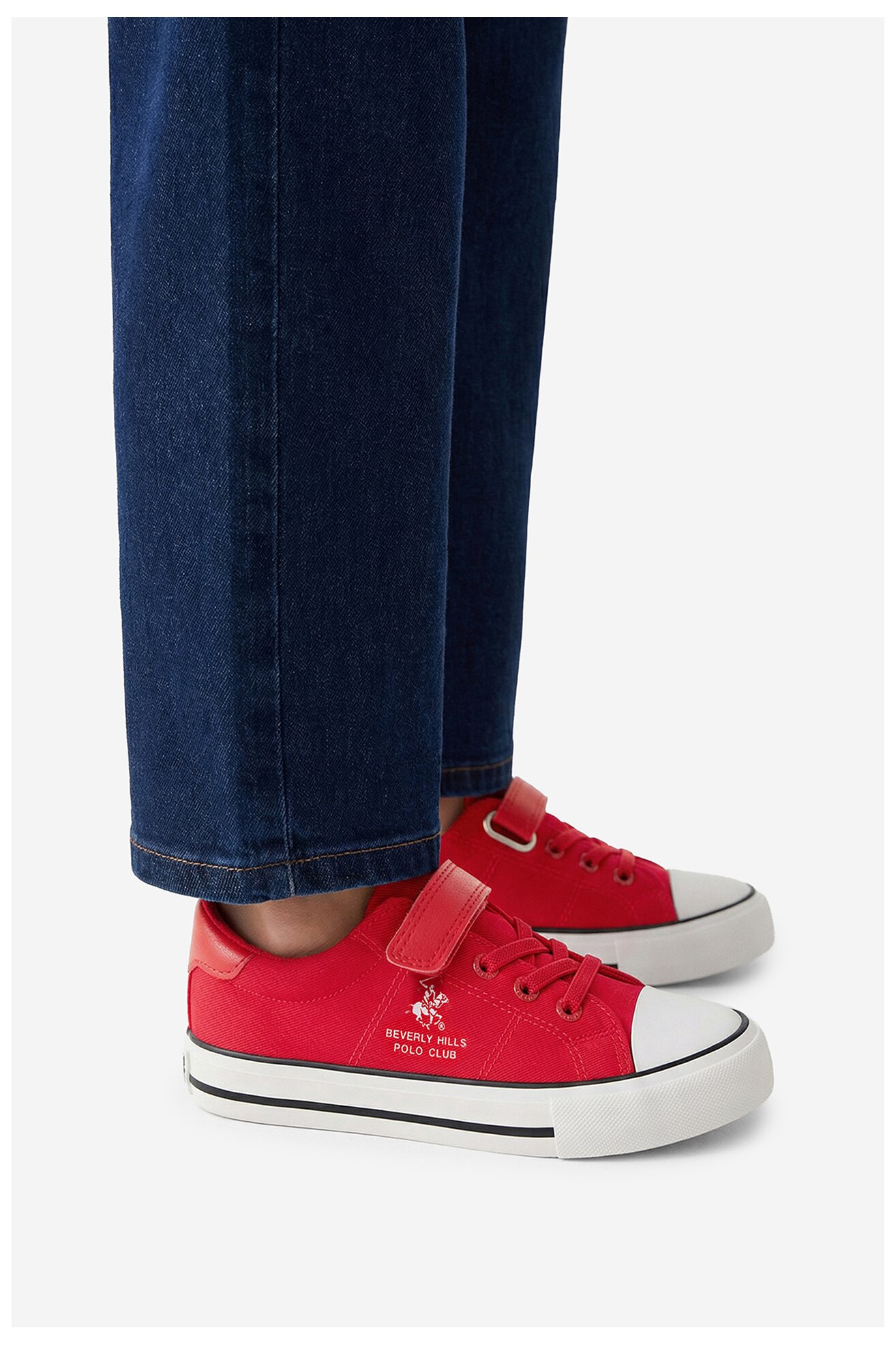 Trampki Beverly Hills Polo Club EO-CSS20377-77 (DZ) Czerwony