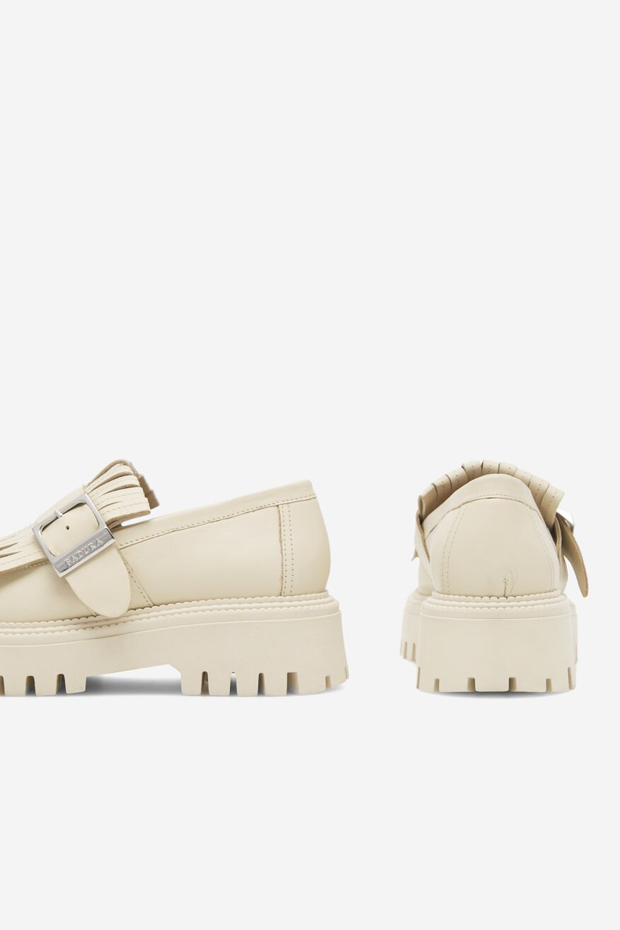 Badura - Loafersy skórzane - 5905588513827