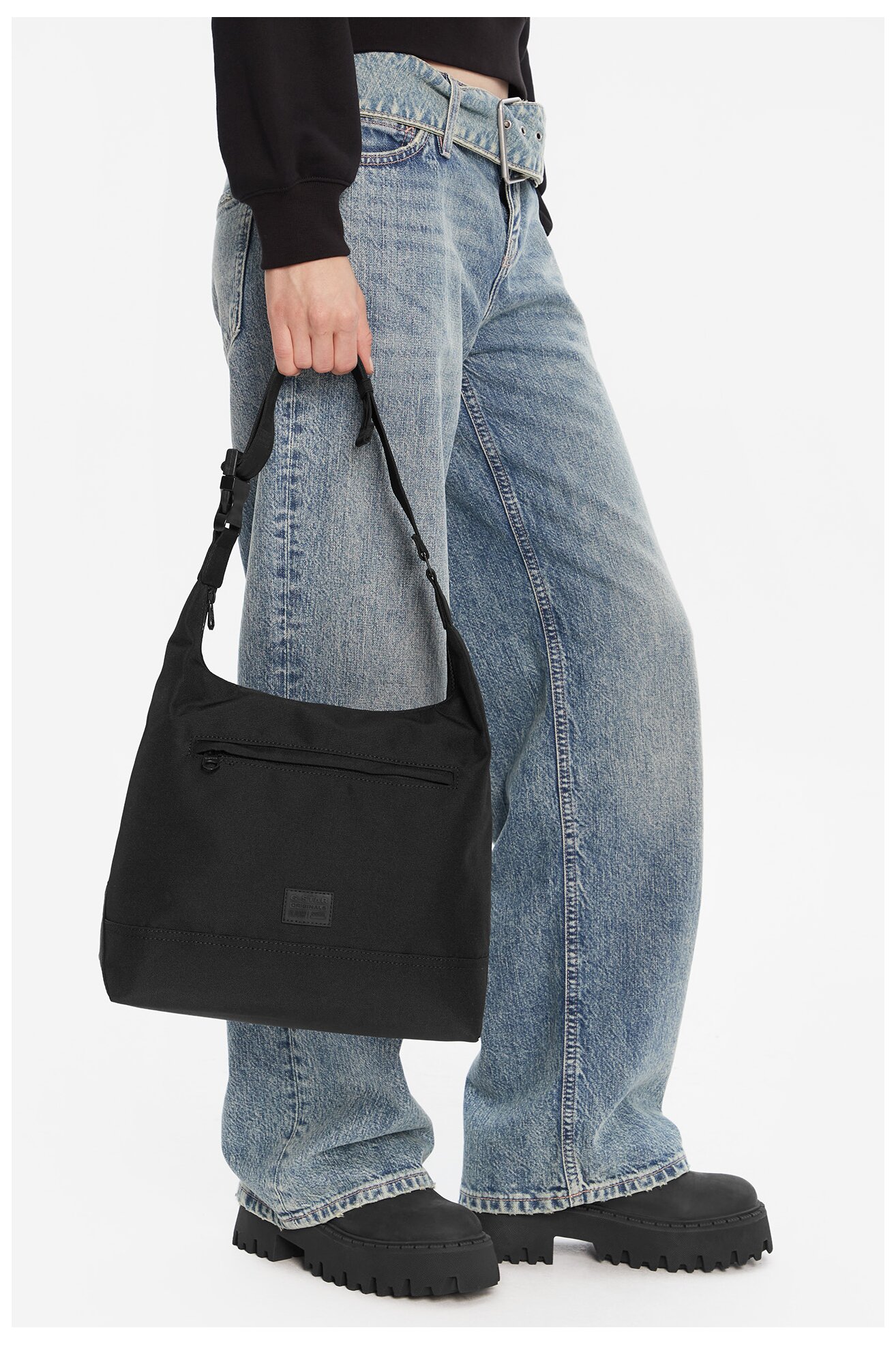 Geantă de mână G-STAR RAW CEO-HUGO-XC8343 NEGRU