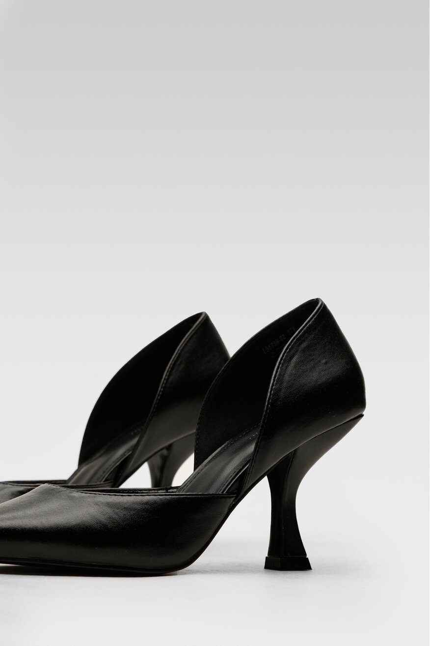 Jenny Fairy - Czółenka szpice czarne - 5904248573140