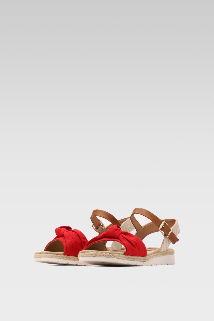 
                Jenny Fairy - Sandały boho czerwone - 5903698615752