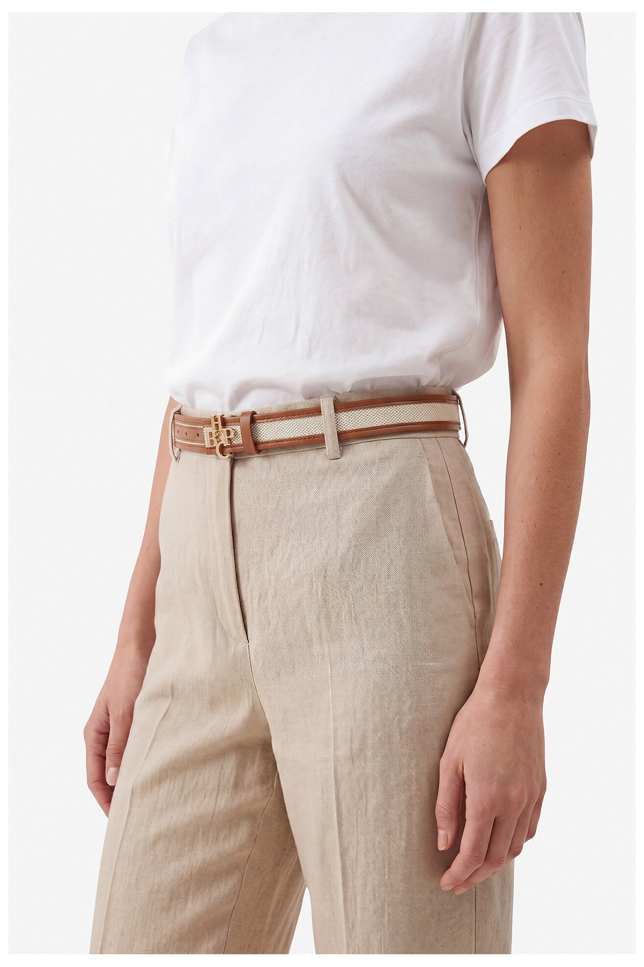 Pasek damski Beverly Hills Polo Club CEO-BHPC-W2-003-SS26 Camel
